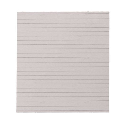 Bloc-note papier beige doublé. (Devant)