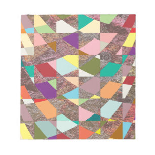 Bloc-note Papier de la Parties scintillant des couleurs Abst