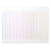 Bloc-note Papier de Pratique de Calligraphie – Feuille d'Exe (Devant)