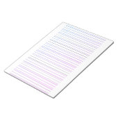 Bloc-note Papier de Pratique de Calligraphie – Fiche de Trav (Incliné)