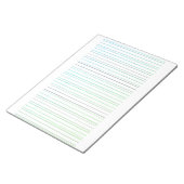 Bloc-note Papier de Pratique de Calligraphie – Fiche d'Exerc (Incliné)