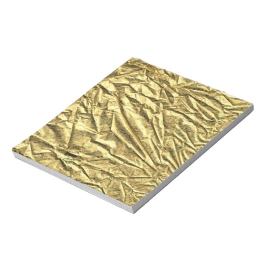 Bloc-note Papier doré (Tourné)