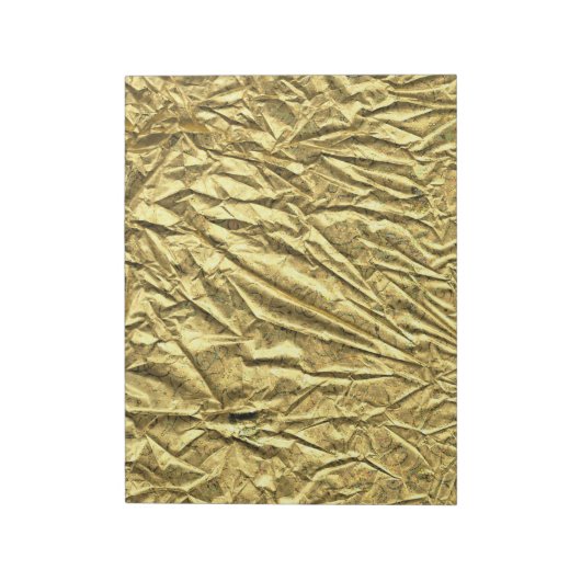 Bloc-note Papier doré (Tourné)