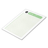 Bloc-note Papier imprimable Feuilles de graphiques en ingéni (Incliné)