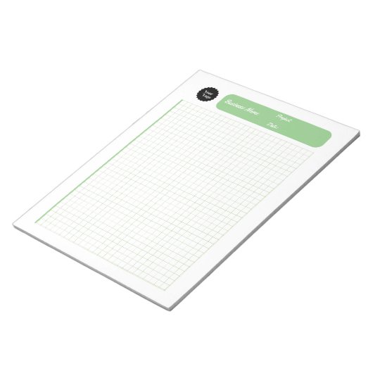 Bloc-note Papier imprimable Feuilles de graphiques en ingéni (Incliné)