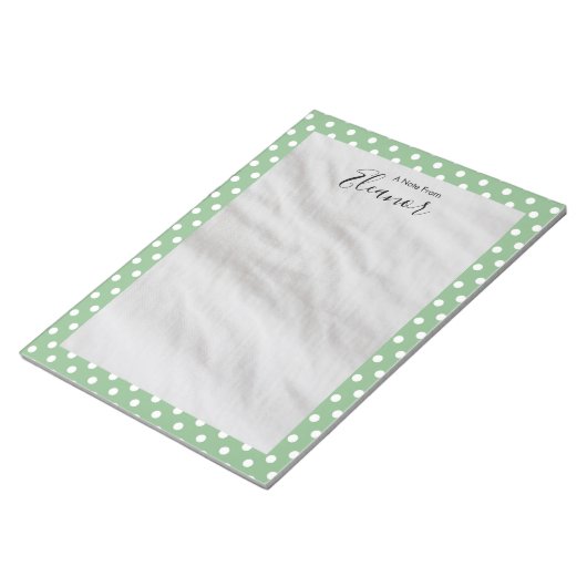 Bloc-note Papier ligné personnalisé (Incliné)