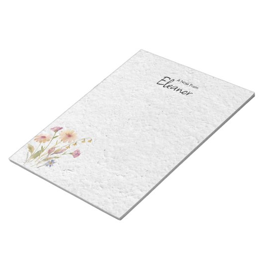 Bloc-note Papier ligné personnalisé (Incliné)