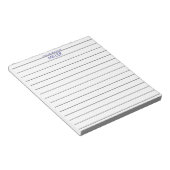 Bloc-note Papier ligné pour enseignant accrocheur du bureau (Incliné)