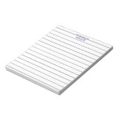 Bloc-note Papier ligné pour enseignant accrocheur du bureau (Tourné)