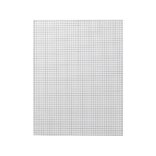 Bloc-note Papier millimétré (Tourné)