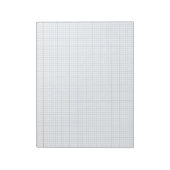 Bloc-note Papier Millimétré Fond Feuille De Graphique Mathém (Tourné)