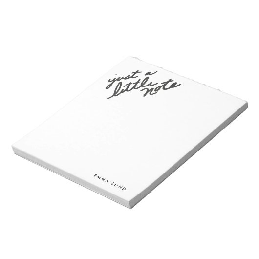 Bloc-note Papier papeterie à petite note personnalisé (Tourné)