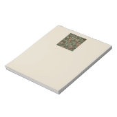Bloc-note Papier peint à motif treillis de William Morris (Tourné)