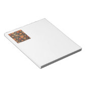 Bloc-note Papier peint fleur de William Morris Cray (Incliné)
