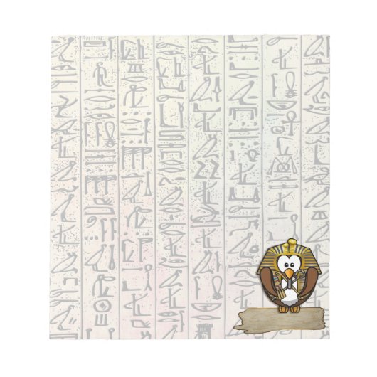 Bloc-note Papier Pharaows (Devant)