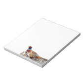 Bloc-note Papier photo Pheasant à cou de bague Pad (Tourné)