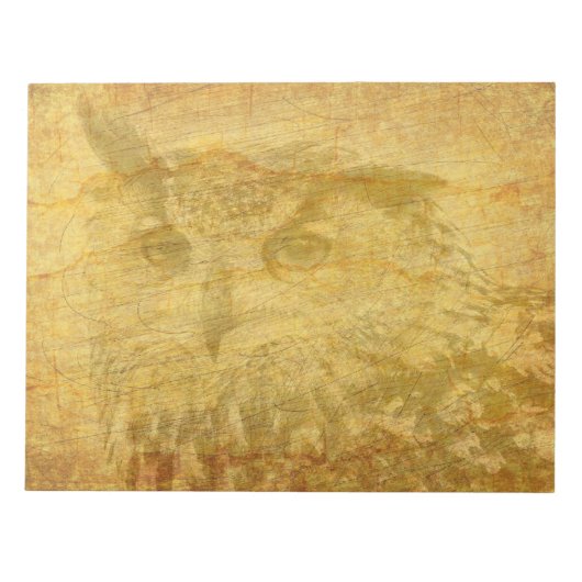 Bloc-note Papier Vintage Owl (Devant)