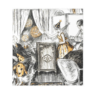 Bloc-note Papiers Vintages Halloween