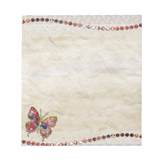 Bloc-note Papillon (Devant)