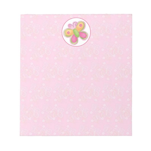 Bloc-note Papillon 1 (Devant)