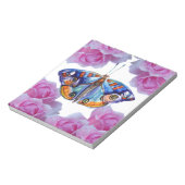 Bloc-note Papillon aquarelle coloré (Tourné)