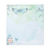 Bloc-note Papillon bleu (Devant)