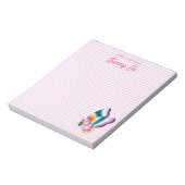 Bloc-note Papillon bohème de couleur mignonne (Tourné)