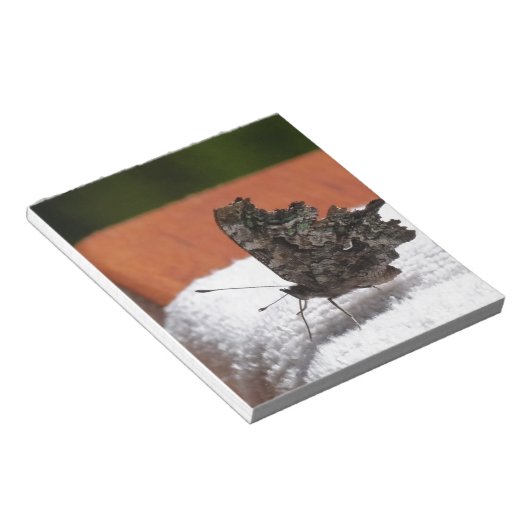 Bloc-note Papillon camouflage foncé (Incliné)