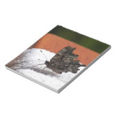 Bloc-note Papillon camouflage foncé (Tourné)