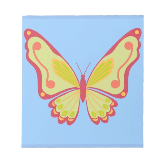 Bloc-note Papillon diurne (Devant)