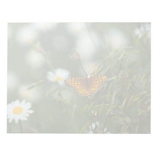Bloc-note Papillon Fritillaire du Pacifique (Devant)