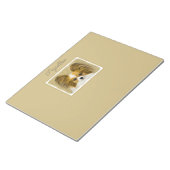 Bloc-note Papillon (Hound Tri) Peinture - Art Chien d'origin (Incliné)