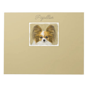 Bloc-note Papillon (Hound Tri) Peinture - Art Chien d'origin