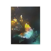 Bloc-note Papillon lumineux et papillons de nuit (Tourné)