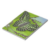Bloc-note Papillon sur fond vert (Tourné)