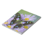 Bloc-note Papillon sur Violet (Tourné)