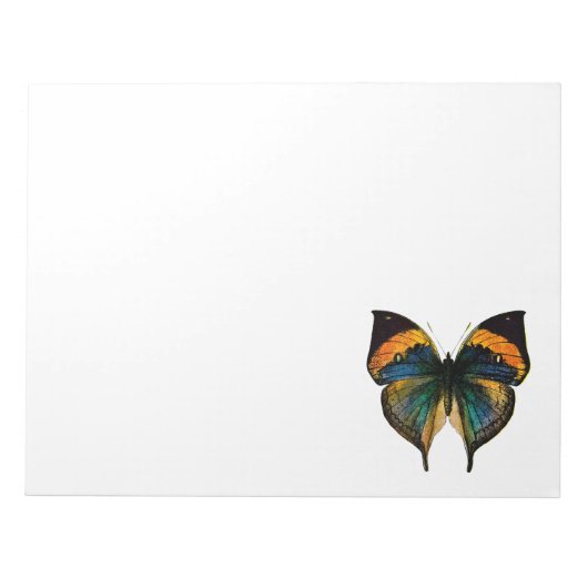 Bloc-note Papillon vintage - 1800's Antique Butterfly Litho (Devant)