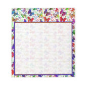 Bloc-note Papillons colorés (Devant)