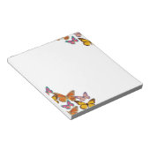 Bloc-note Papillons colorés Girly mignons (Incliné)