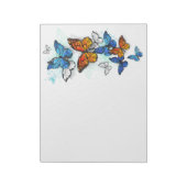 Bloc-note Papillons volants Morpho et Monarch (Tourné)