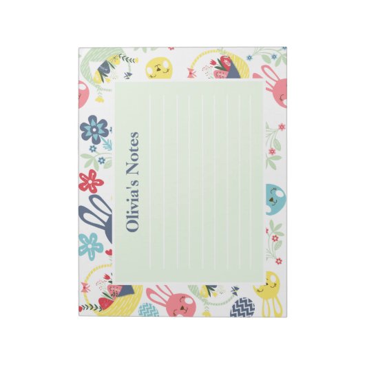 Bloc-note Pâques (Tourné)