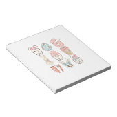 Bloc-note Pâques Assistante Dentaire Dentiste Tooth Bunny T- (Incliné)