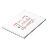 Bloc-note Pâques Assistante Dentaire Dentiste Tooth Bunny T- (Tourné)