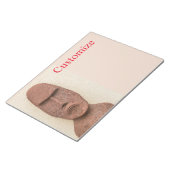 Bloc-note Pâques Île Moai Head Thunder Cove (Incliné)