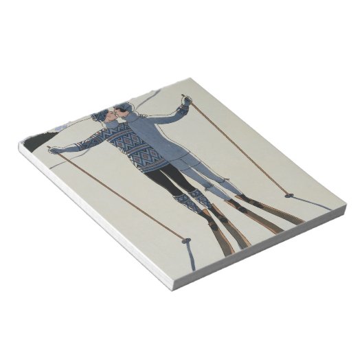 Bloc-note  par Georges Barbier (Incliné)