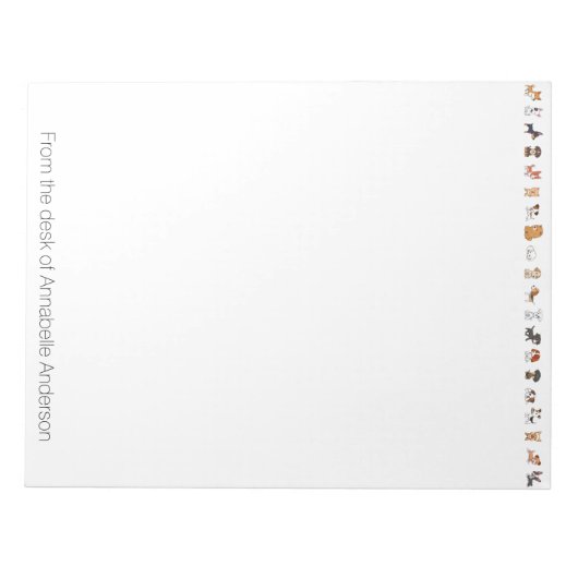 Bloc-note Parade de chiens (Devant)