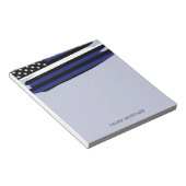 Bloc-note Paramètre EMT EMS personnalisé en ligne blanche mi (Incliné)