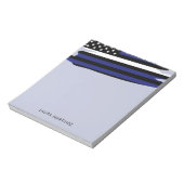 Bloc-note Paramètre EMT EMS personnalisé en ligne blanche mi (Tourné)