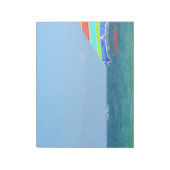 Bloc-note Parapluie de plage coloré (Tourné)