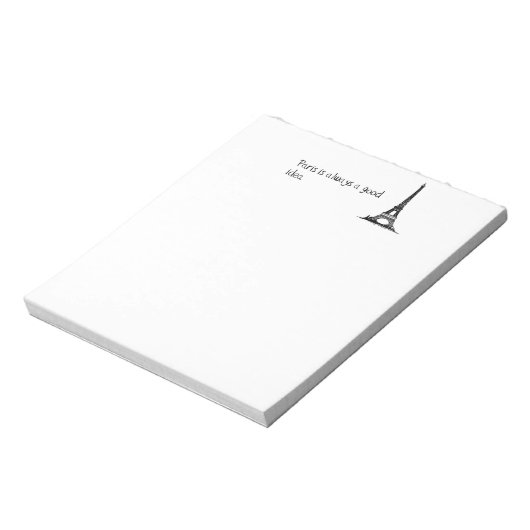 Bloc-note Paris est toujours une bonne idée (Tourné)